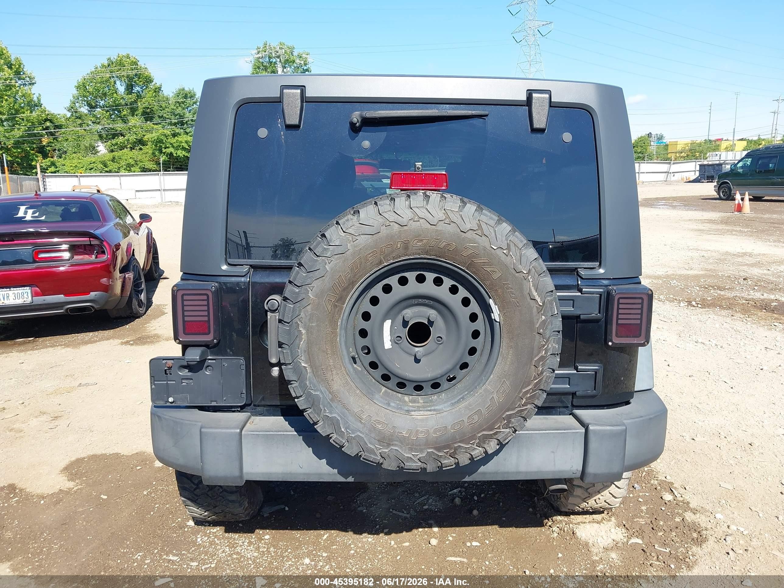 2015 Jeep Wrangler Unlimited Sport Black vin: 1C4BJWDG3FL576656