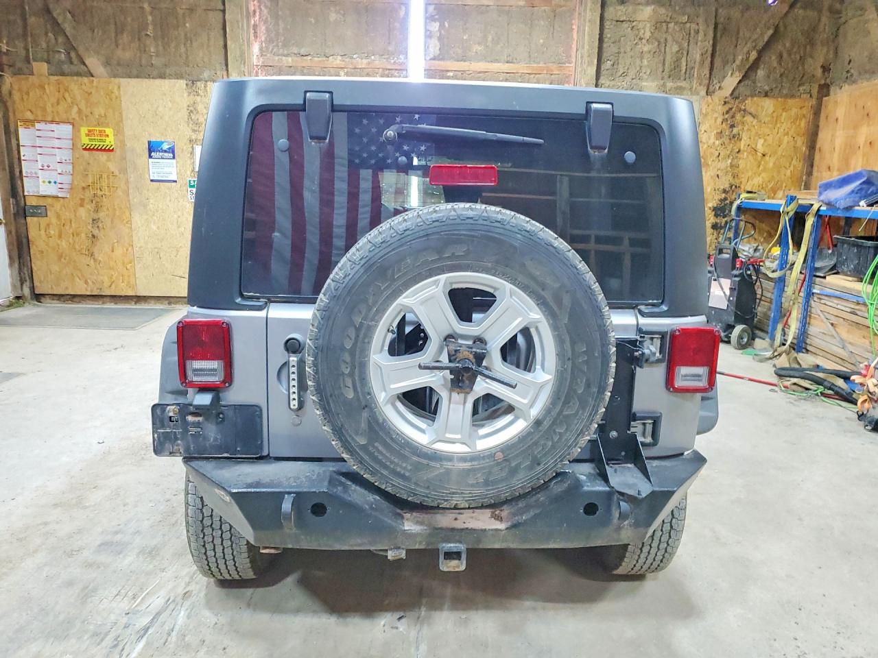 2015 Jeep Wrangler Unlimited Sport Charcoal vin: 1C4BJWDG3FL616847