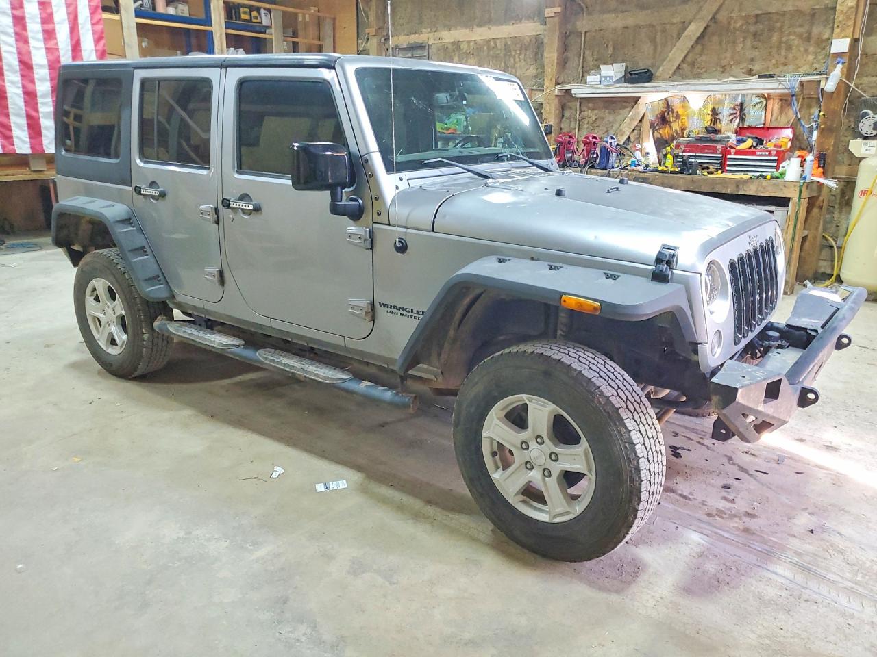2015 Jeep Wrangler Unlimited Sport Charcoal vin: 1C4BJWDG3FL616847