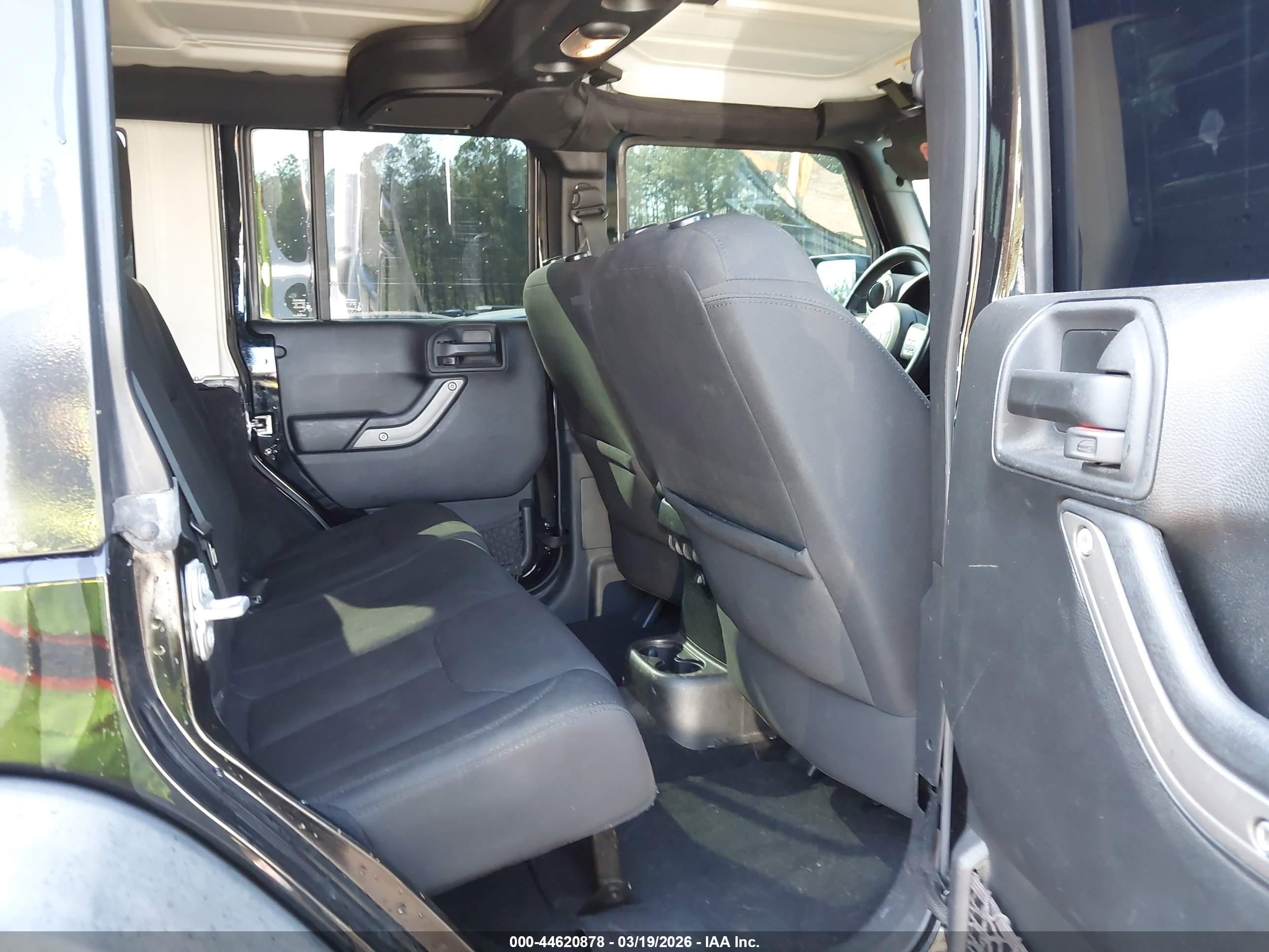 2016 Jeep Wrangler Unlimited Sport Black vin: 1C4BJWDG3GL230558