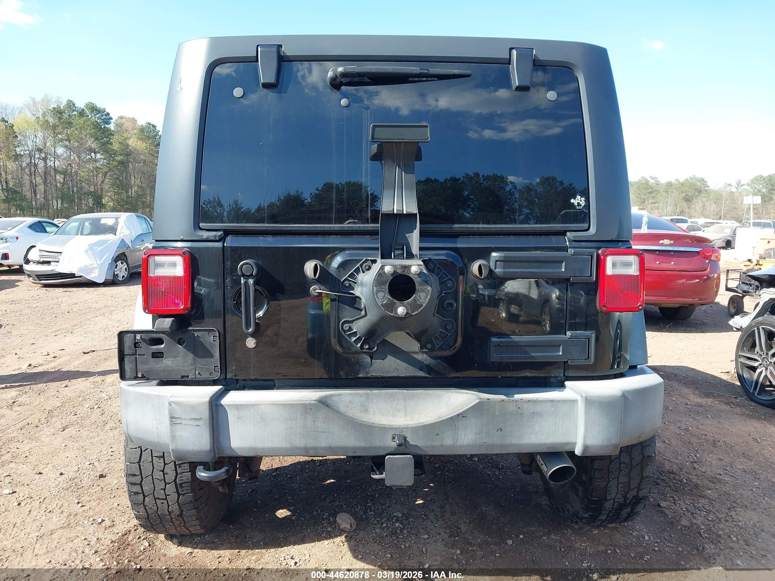 2016 Jeep Wrangler Unlimited Sport Black vin: 1C4BJWDG3GL230558