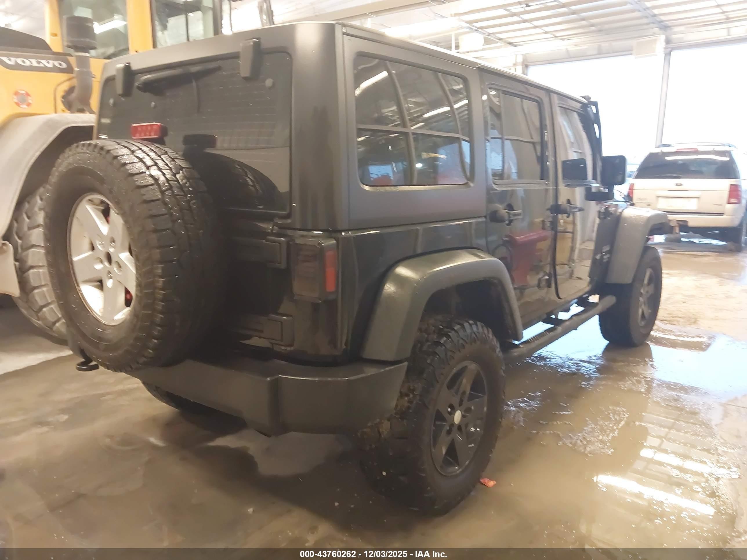 2017 Jeep Wrangler Unlimited Sport 4x4 Black vin: 1C4BJWDG3HL573713