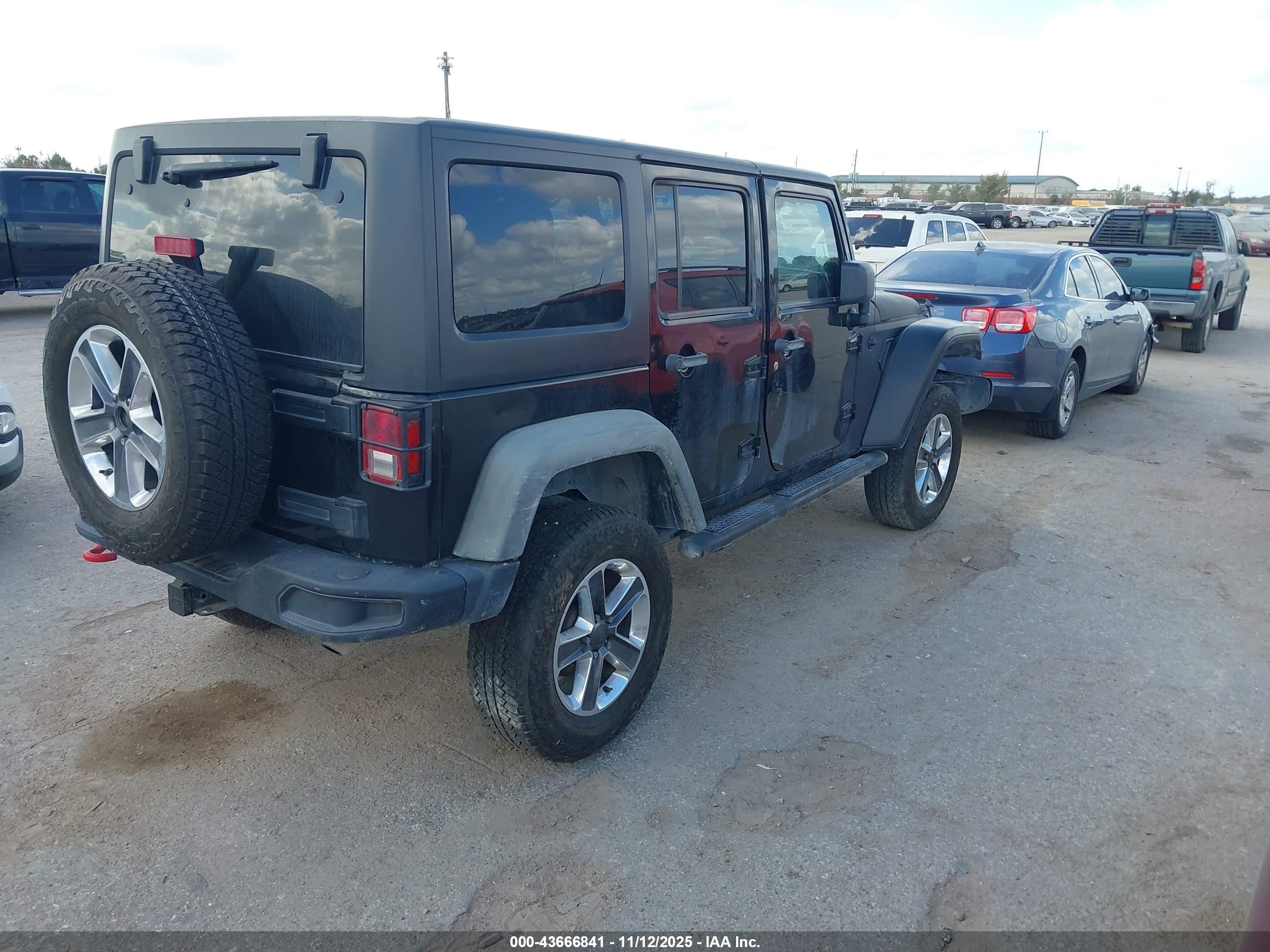 2012 Jeep Wrangler Unlimited Sport Black vin: 1C4BJWDG4CL153354