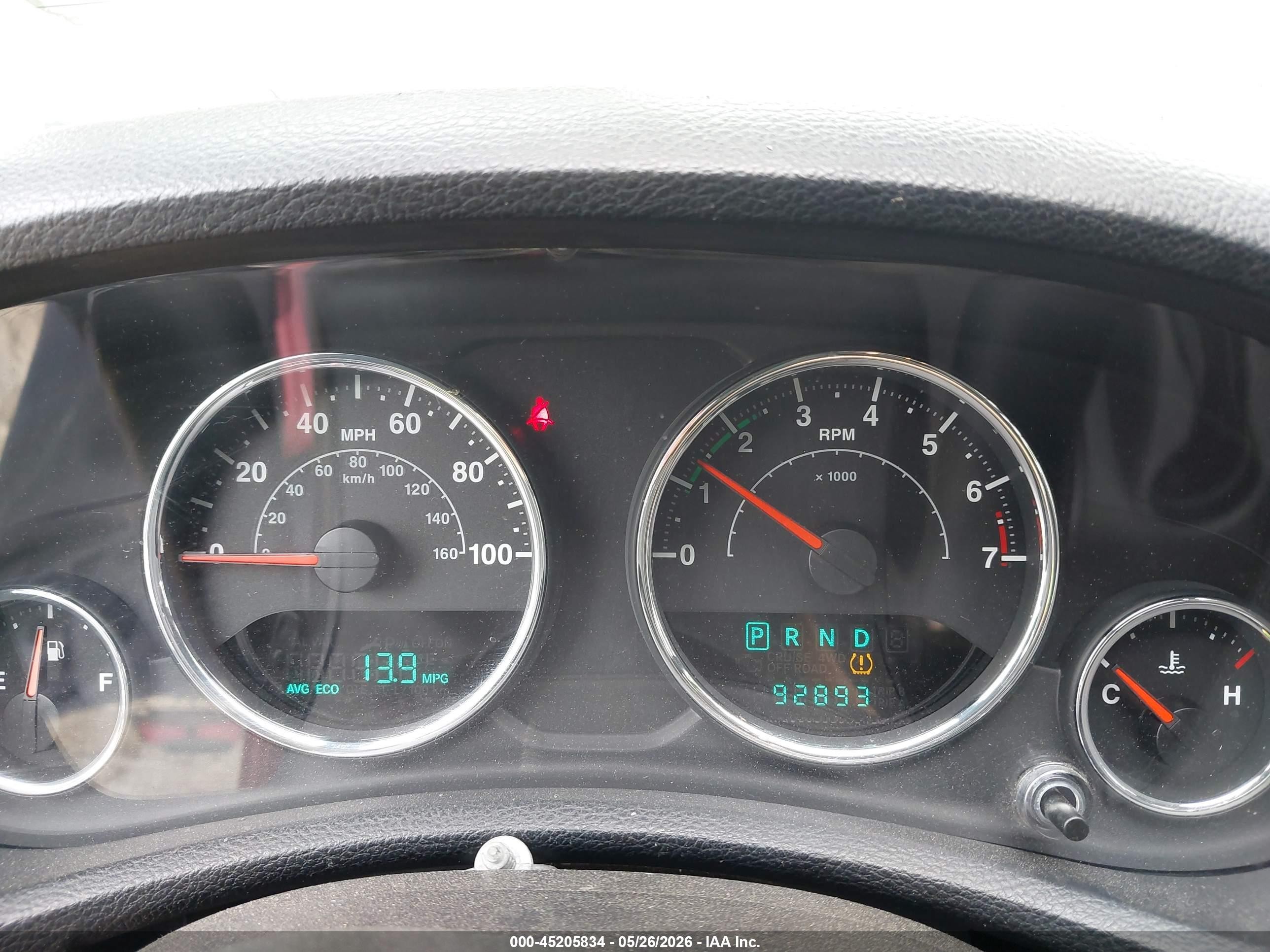 2012 Jeep Wrangler Unlimited Sport Red vin: 1C4BJWDG4CL227856
