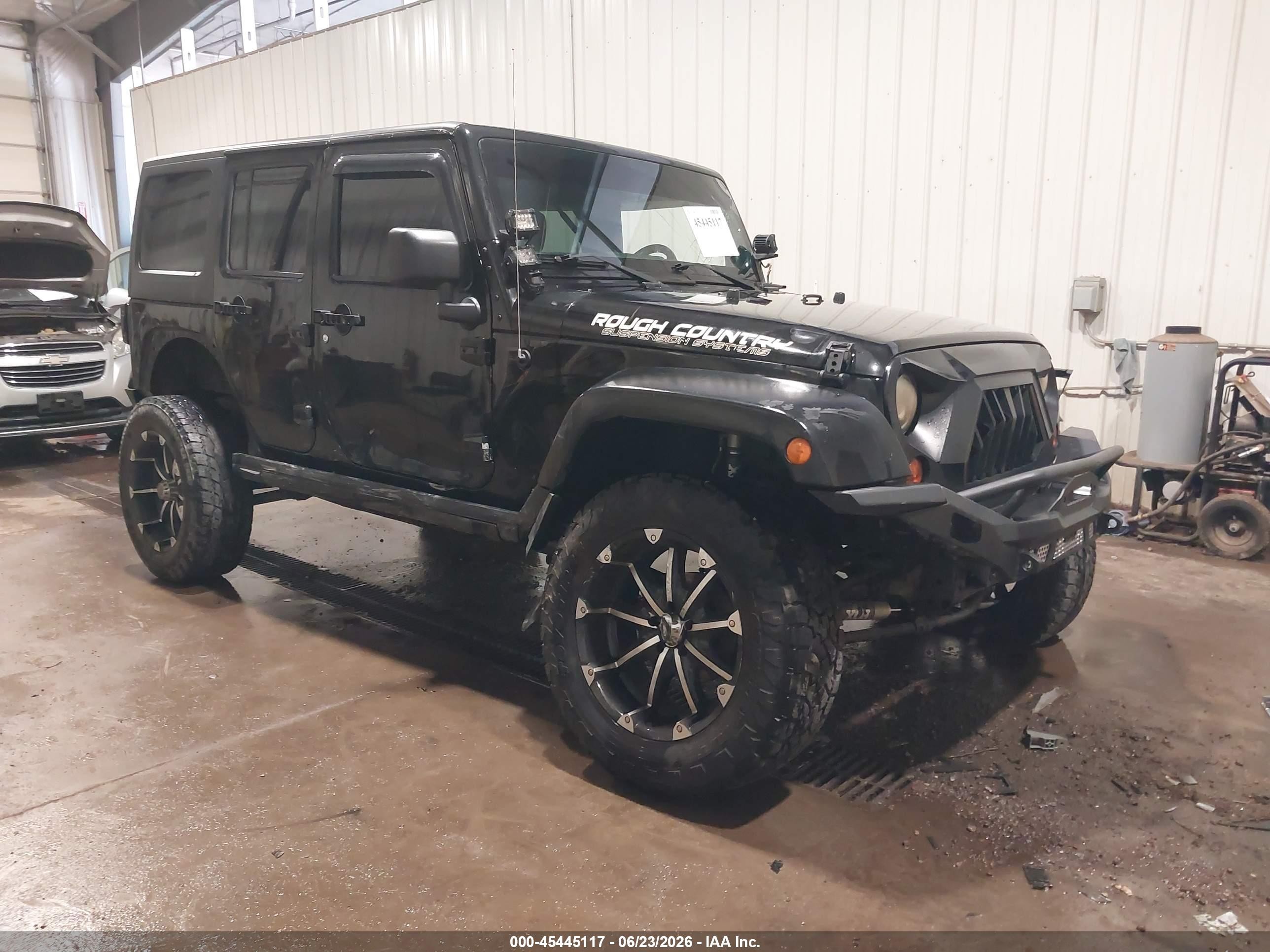 2013 Jeep Wrangler Unlimited Sport Black vin: 1C4BJWDG4DL511733