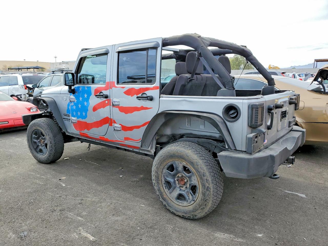 2013 Jeep Wrangler Unlimited Silver vin: 1C4BJWDG4DL581457