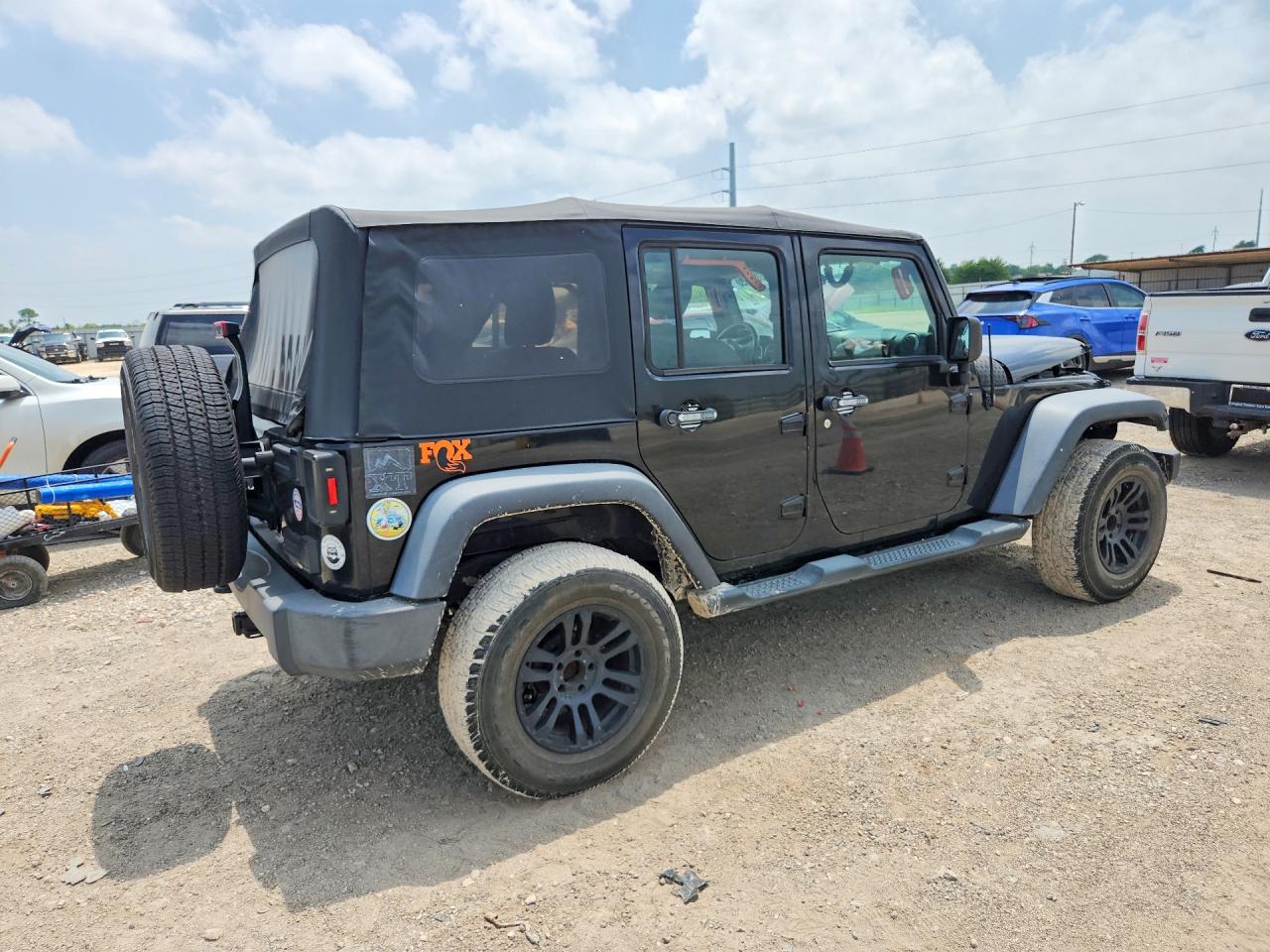 2013 Jeep Wrangler Unlimited Sport Black vin: 1C4BJWDG4DL650230
