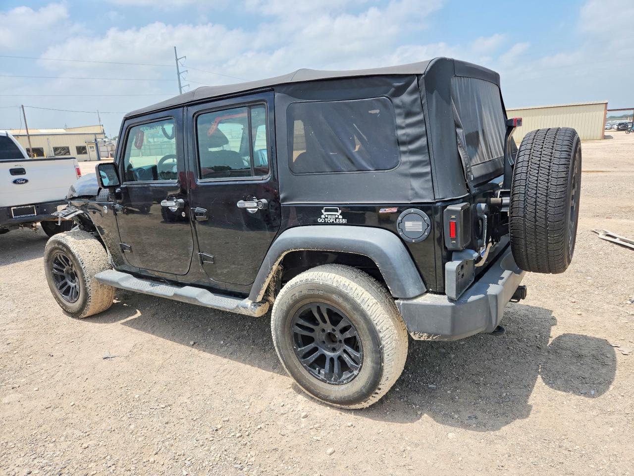 2013 Jeep Wrangler Unlimited Sport Black vin: 1C4BJWDG4DL650230