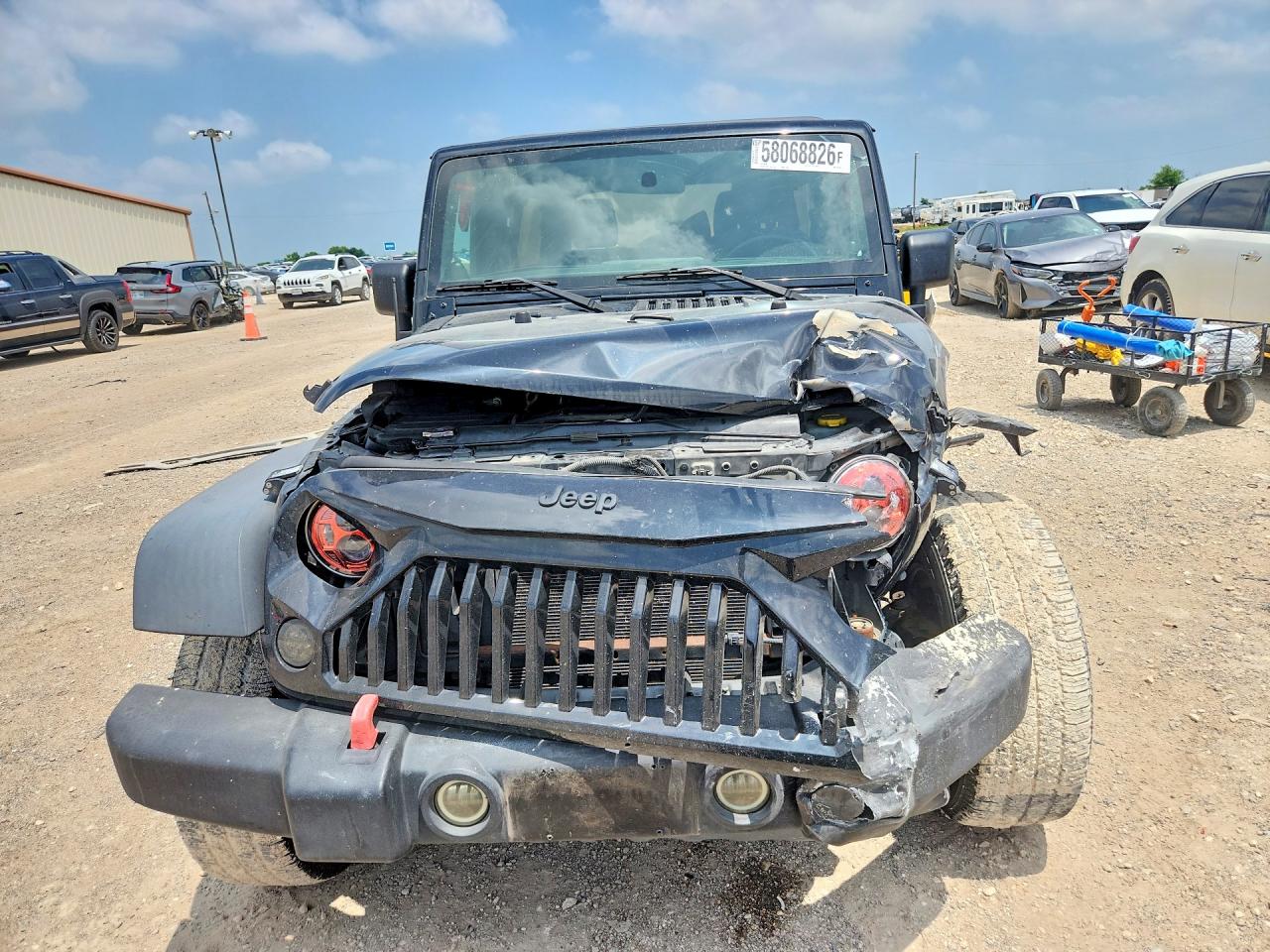 2013 Jeep Wrangler Unlimited Sport Black vin: 1C4BJWDG4DL650230