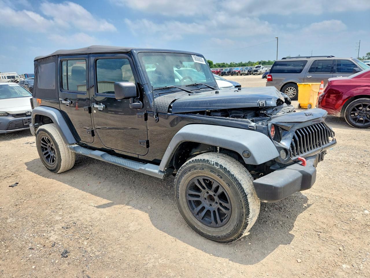 2013 Jeep Wrangler Unlimited Sport Black vin: 1C4BJWDG4DL650230