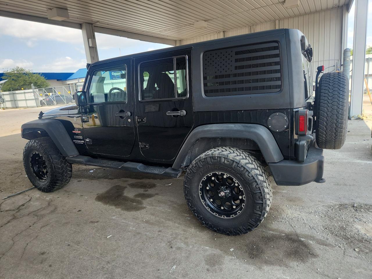 2013 Jeep Wrangler Unlimited Sport Black vin: 1C4BJWDG4DL654875