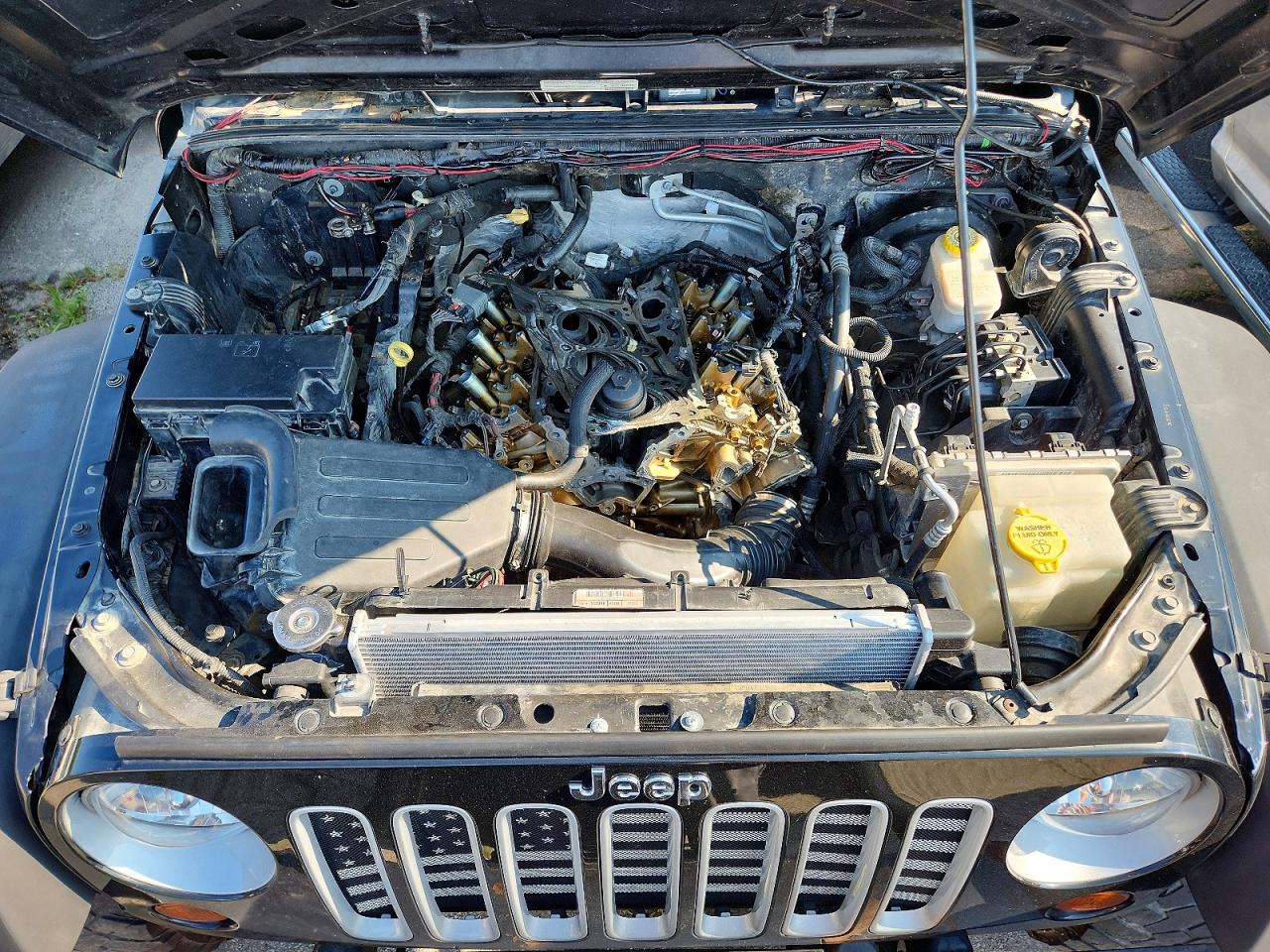 2013 Jeep Wrangler Unlimited Sport Black vin: 1C4BJWDG4DL654875