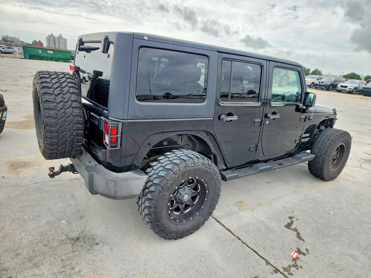 2013 Jeep Wrangler Unlimited Sport Черный vin: 1C4BJWDG4DL674012