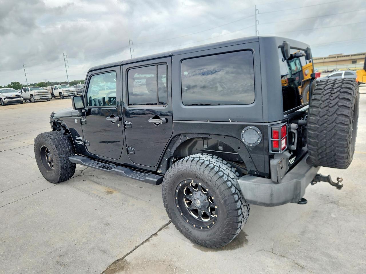2013 Jeep Wrangler Unlimited Sport Черный vin: 1C4BJWDG4DL674012
