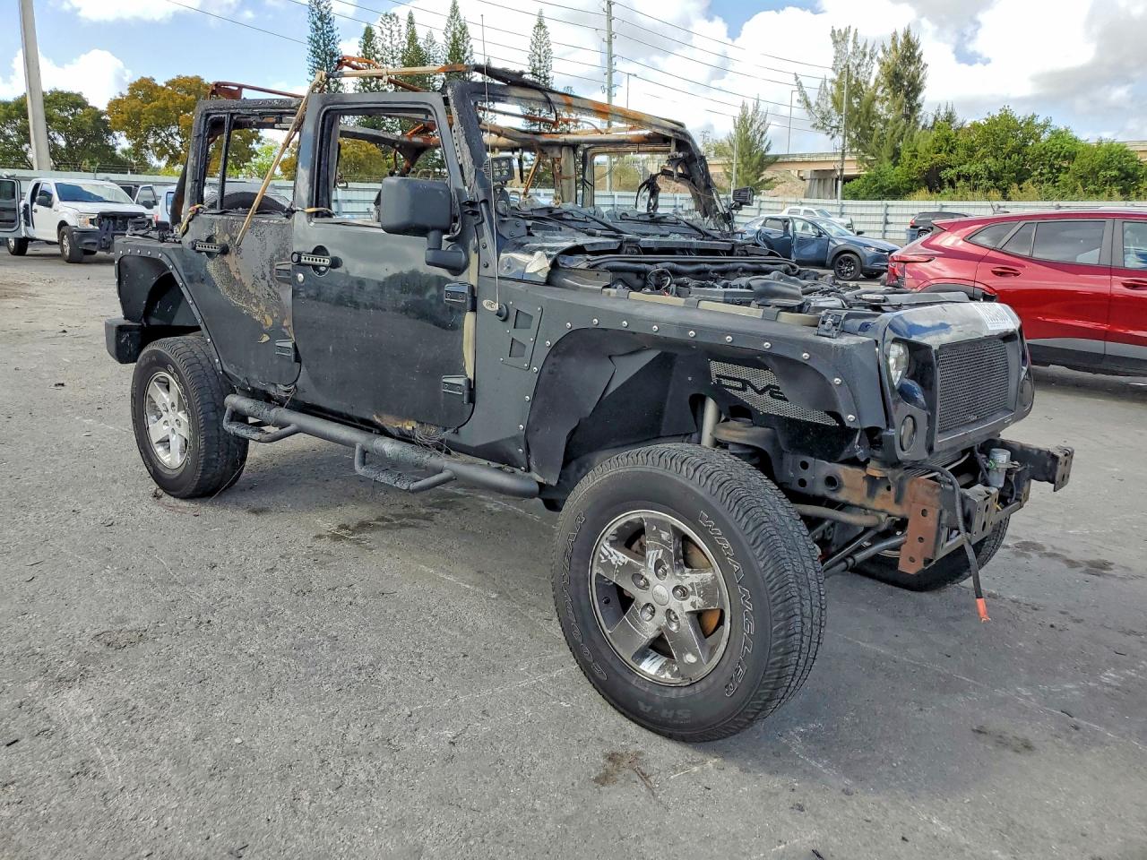 2014 Jeep Wrangler Unlimited Sport Black vin: 1C4BJWDG4EL115027