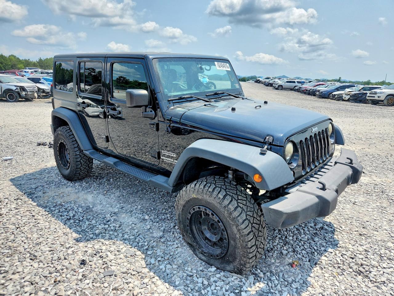 2014 Jeep Wrangler Unlimited Sport Black vin: 1C4BJWDG4EL269379