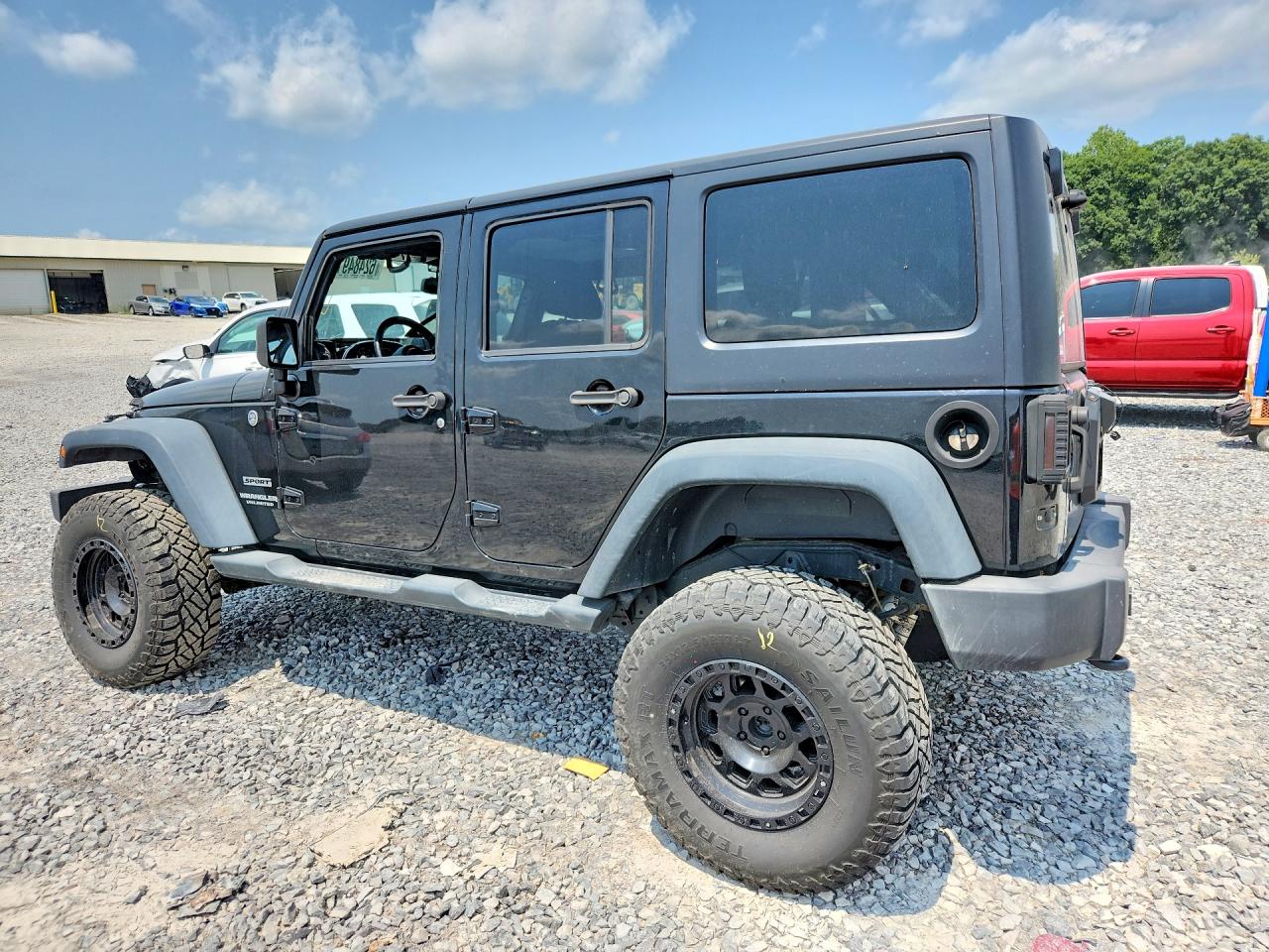 2014 Jeep Wrangler Unlimited Sport Black vin: 1C4BJWDG4EL269379