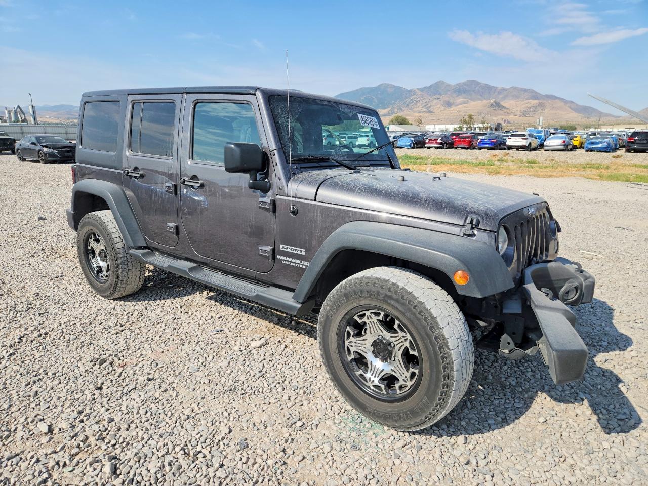 2014 Jeep Wrangler Unlimited Sport Black vin: 1C4BJWDG4EL269480