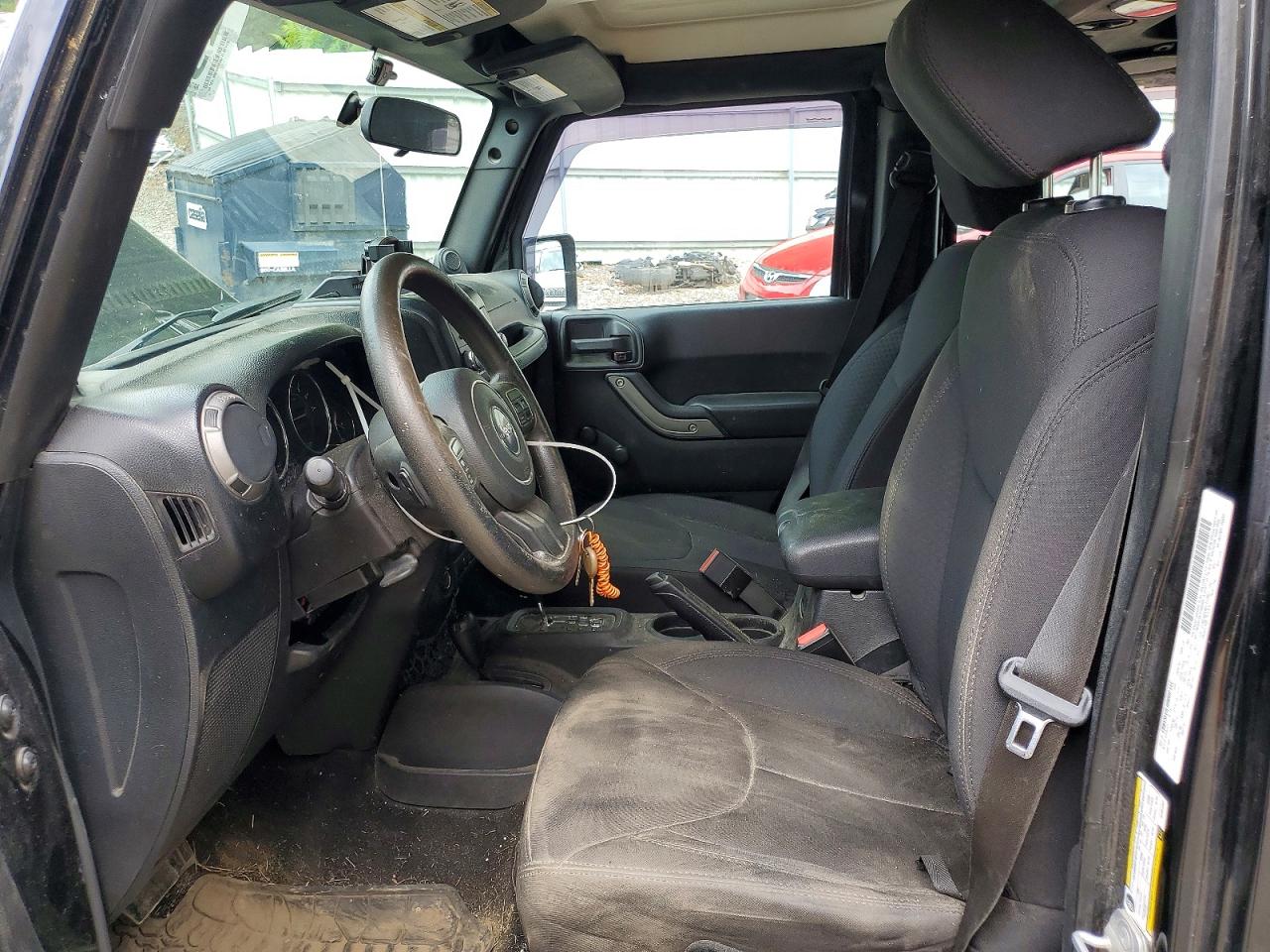 2014 Jeep Wrangler Unlimited Sport Черный vin: 1C4BJWDG4EL312067