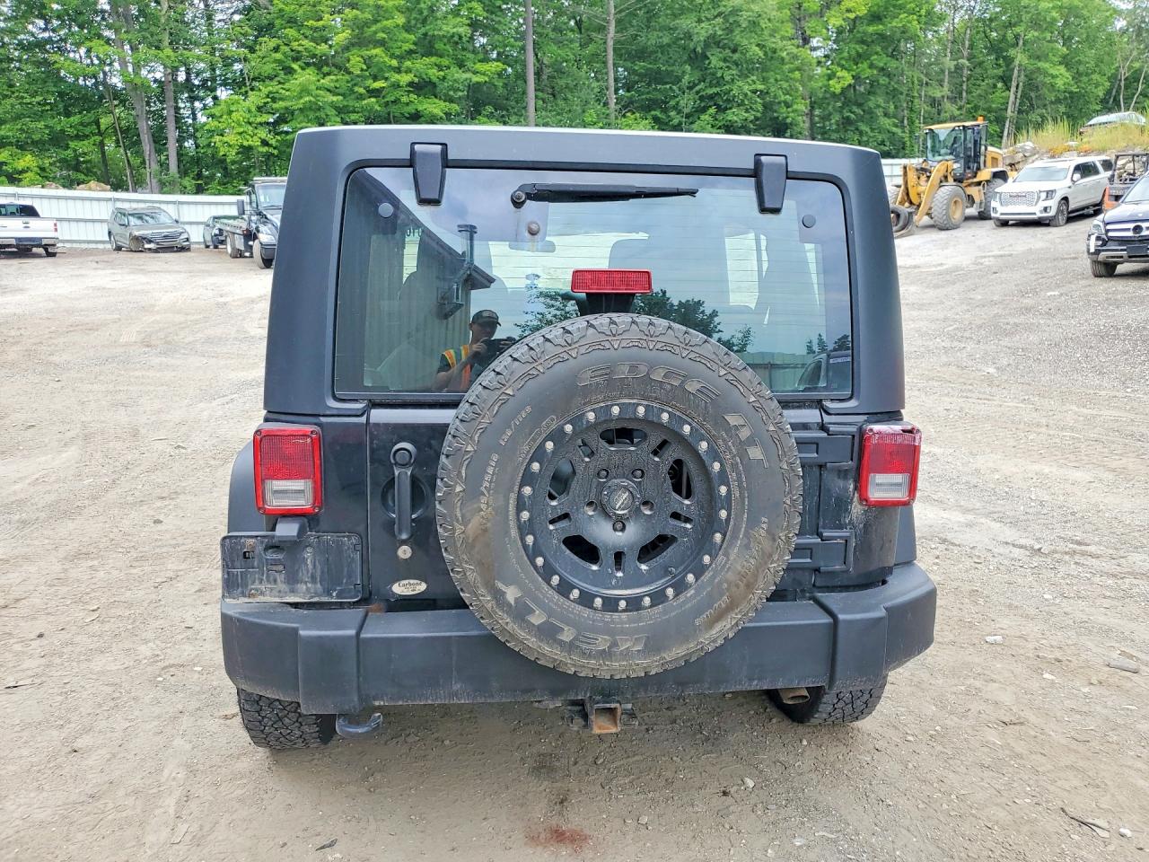 2014 Jeep Wrangler Unlimited Sport Черный vin: 1C4BJWDG4EL312067