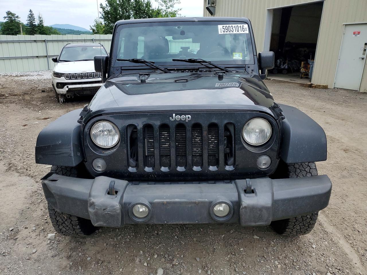 2014 Jeep Wrangler Unlimited Sport Черный vin: 1C4BJWDG4EL312067