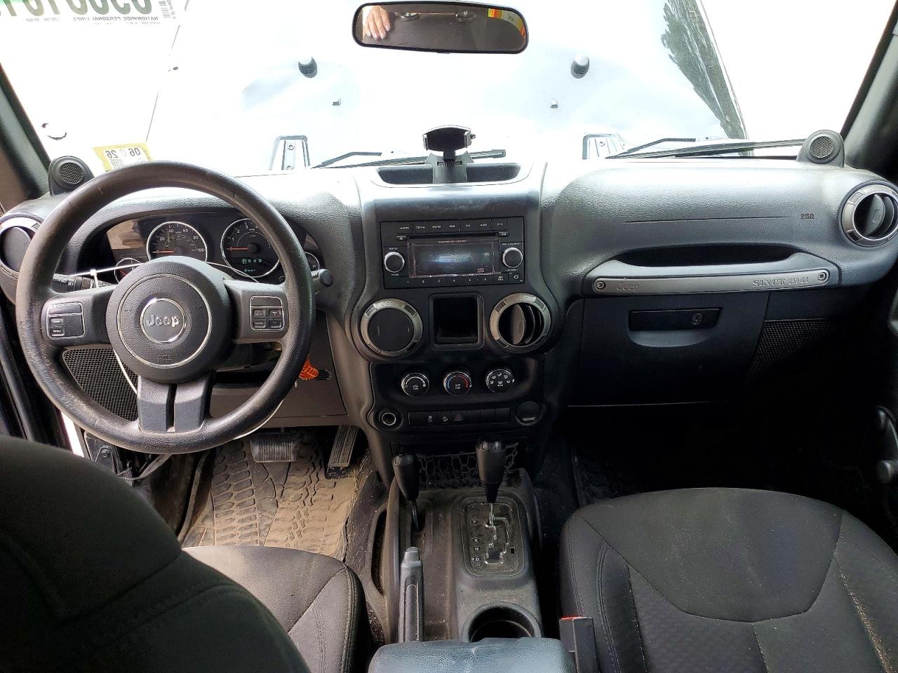 2014 Jeep Wrangler Unlimited Sport Черный vin: 1C4BJWDG4EL312067