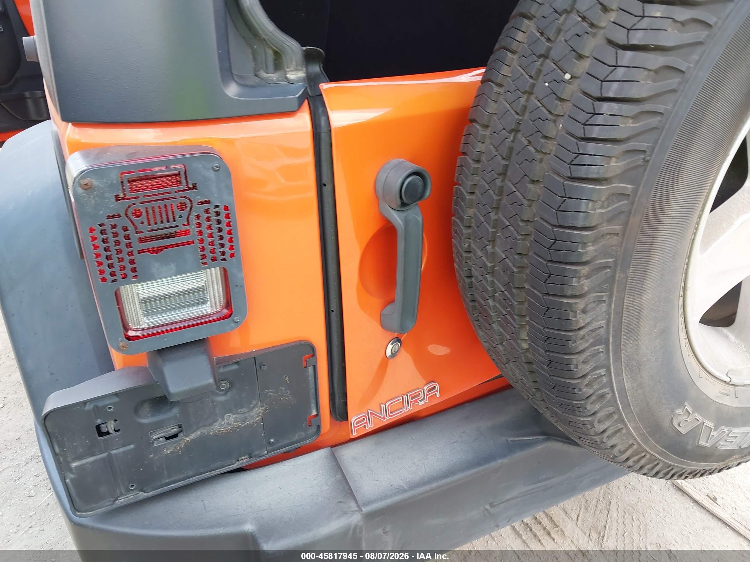 2015 Jeep Wrangler Unlimited Sport Оранжевый vin: 1C4BJWDG4FL628361