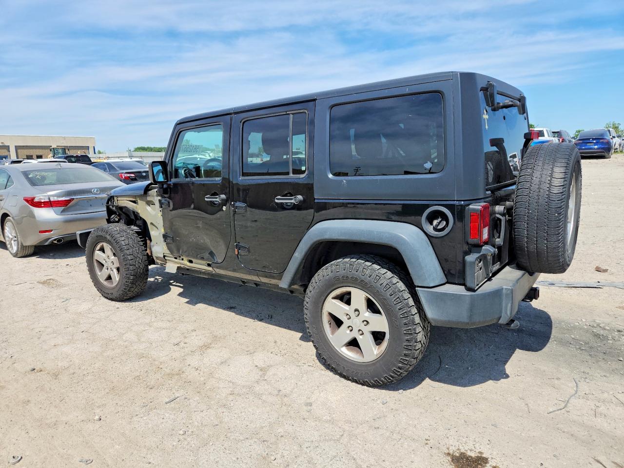 2015 Jeep Wrangler Unlimited Sport Black vin: 1C4BJWDG4FL702300