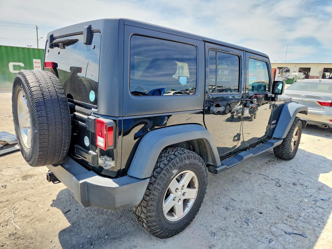 2015 Jeep Wrangler Unlimited Sport Black vin: 1C4BJWDG4FL702300