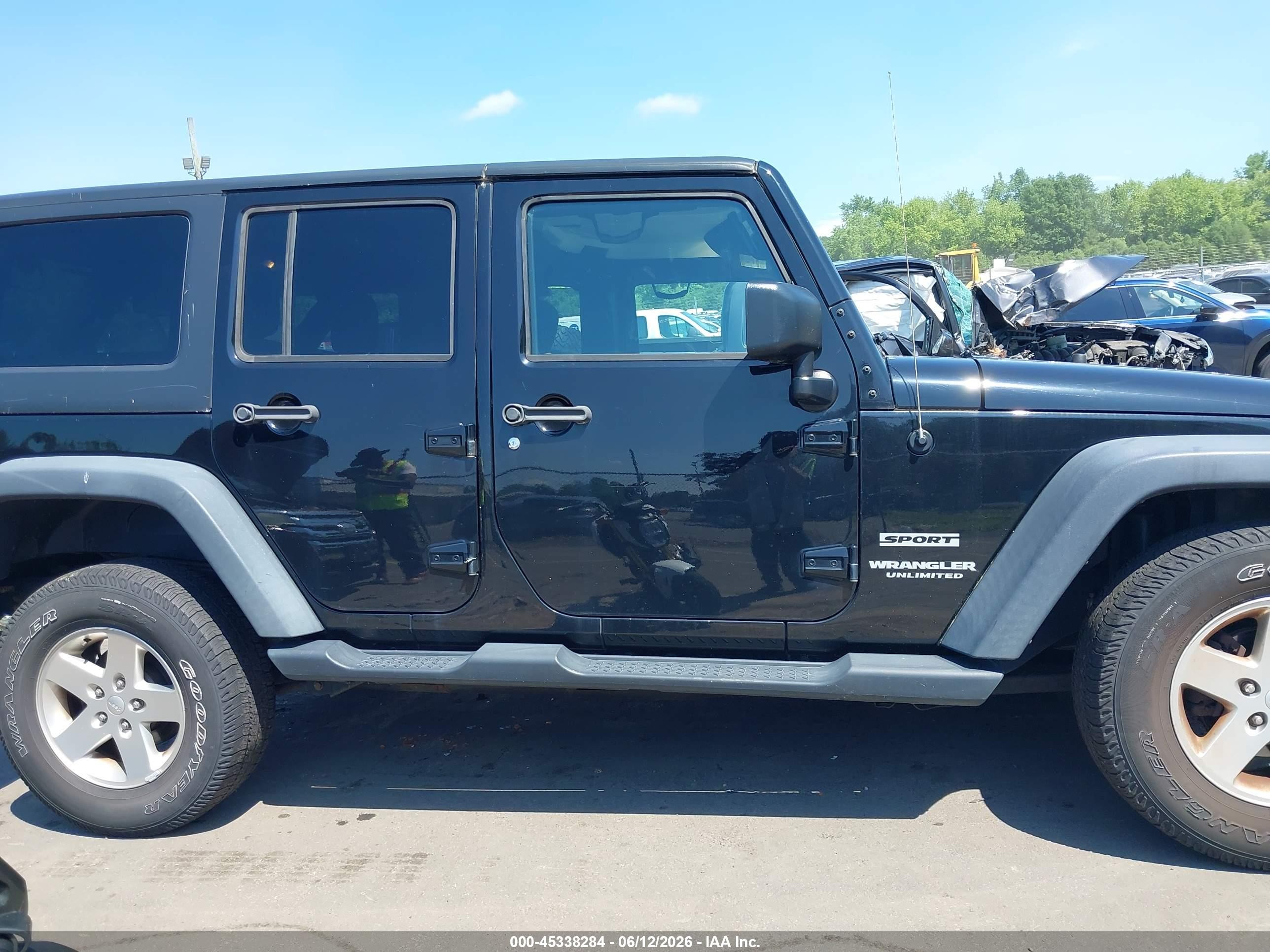 2015 Jeep Wrangler Unlimited Sport Black vin: 1C4BJWDG4FL750881