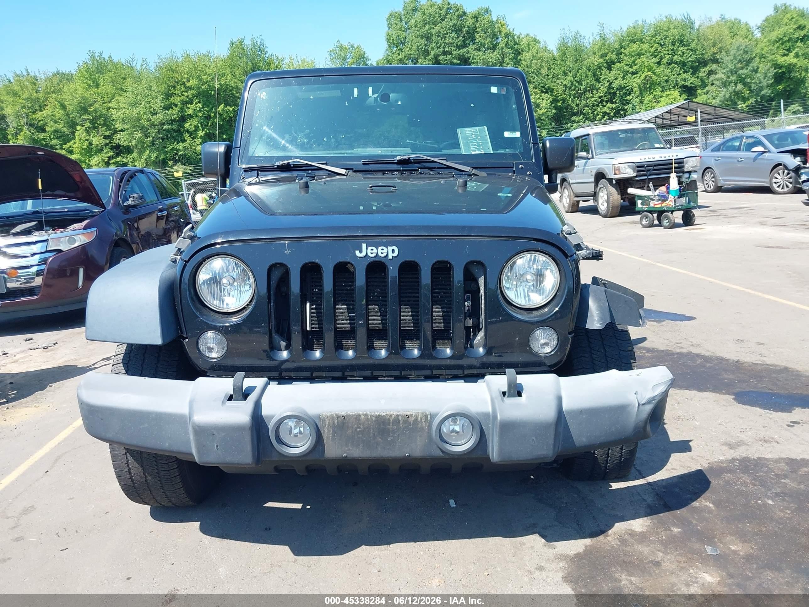 2015 Jeep Wrangler Unlimited Sport Black vin: 1C4BJWDG4FL750881