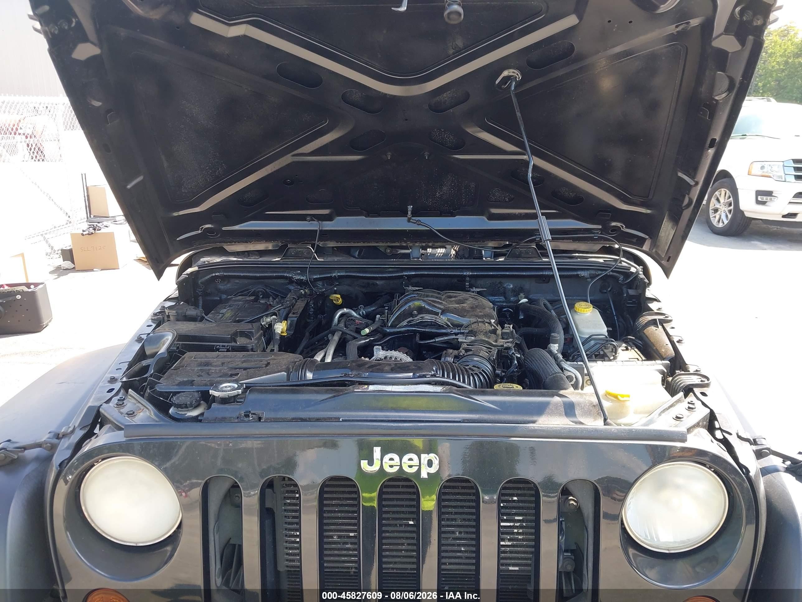 2012 Jeep Wrangler Unlimited Sport Black vin: 1C4BJWDG5CL166436