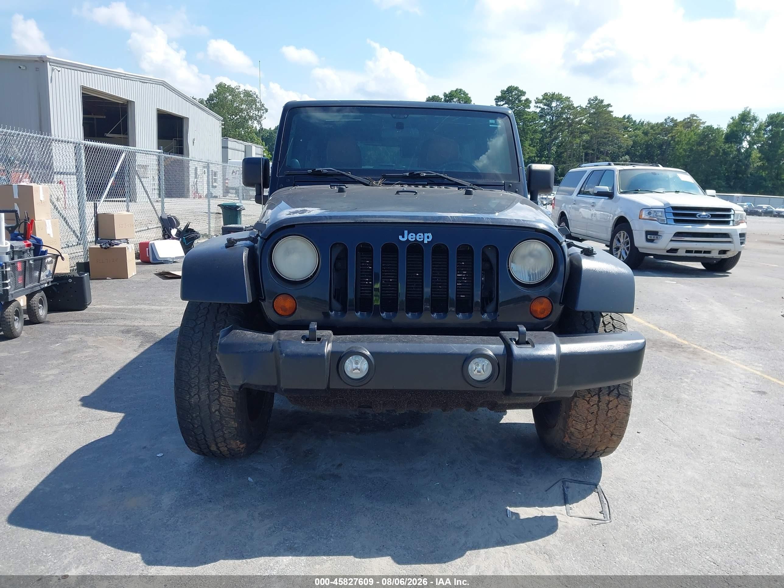 2012 Jeep Wrangler Unlimited Sport Black vin: 1C4BJWDG5CL166436
