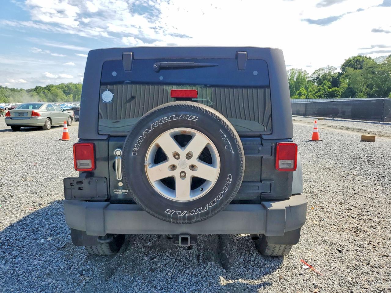 2012 Jeep Wrangler Unlimited Sport Black vin: 1C4BJWDG5CL222245