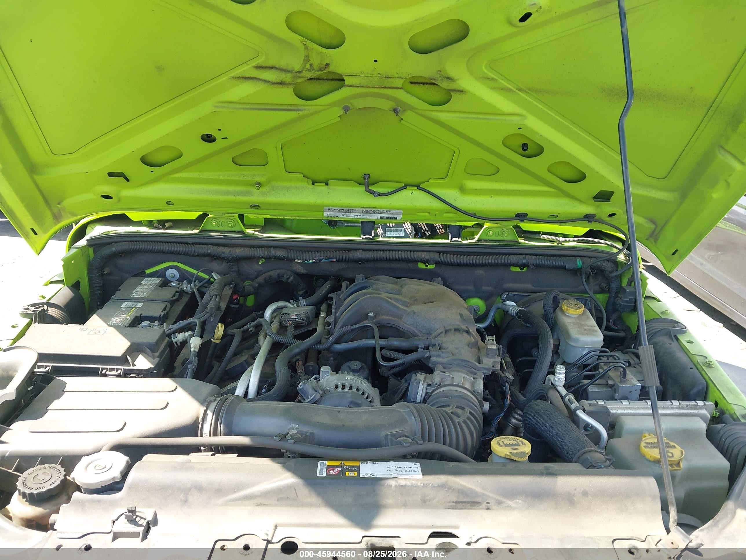2012 Jeep Wrangler Unlimited Sport Green vin: 1C4BJWDG5CL285197