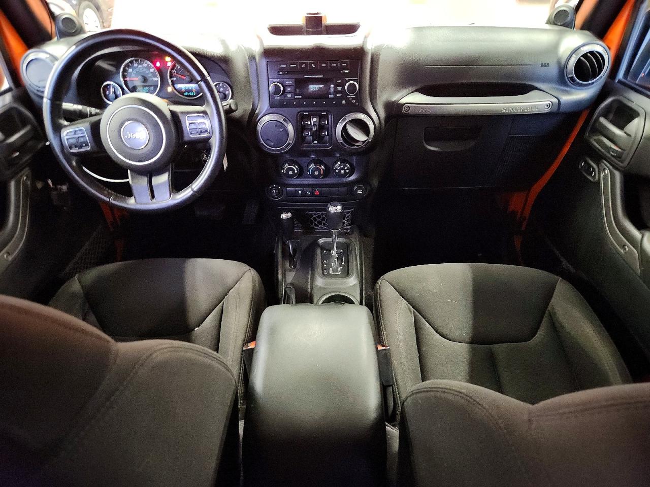 2013 Jeep Wrangler Unlimited Sport Orange vin: 1C4BJWDG5DL520120
