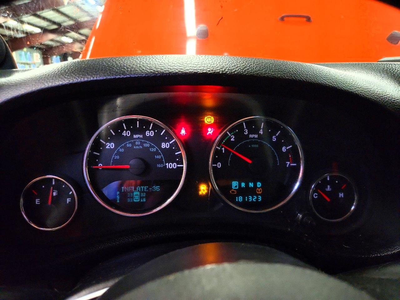 2013 Jeep Wrangler Unlimited Sport Orange vin: 1C4BJWDG5DL520120