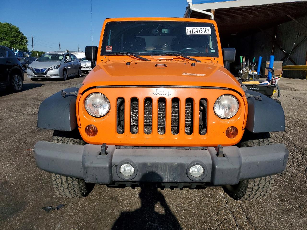 2013 Jeep Wrangler Unlimited Sport Orange vin: 1C4BJWDG5DL520568