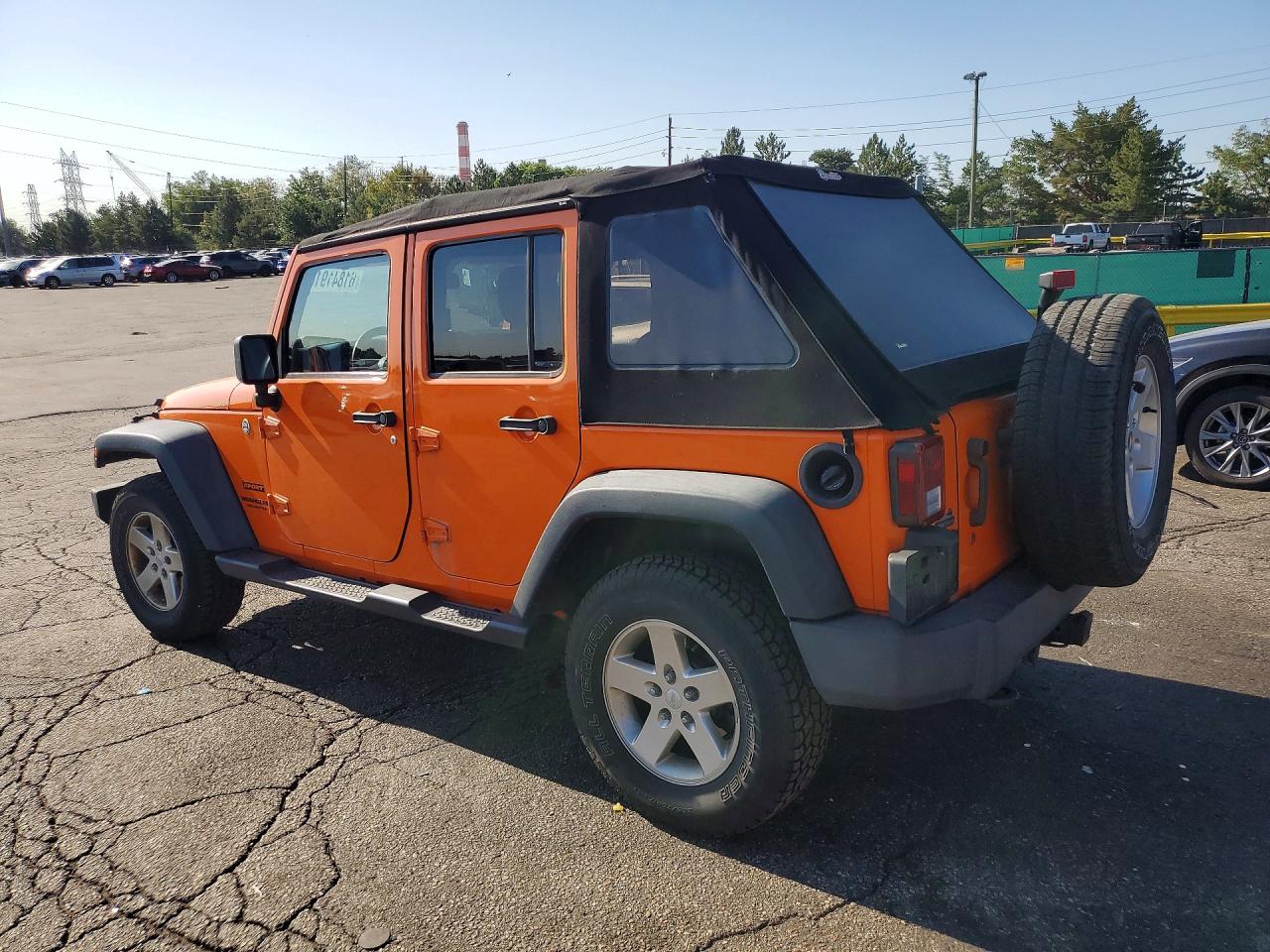 2013 Jeep Wrangler Unlimited Sport Orange vin: 1C4BJWDG5DL520568