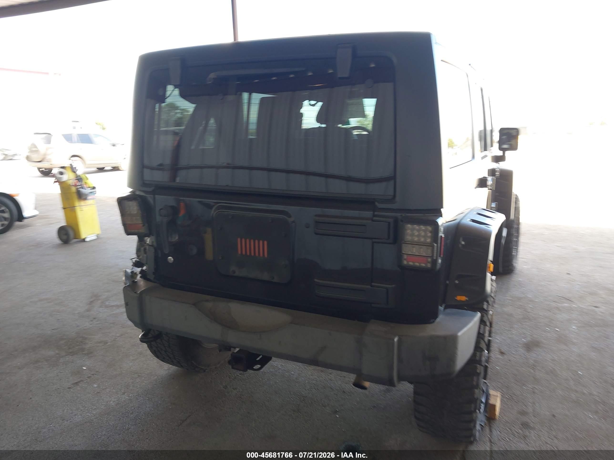 2013 Jeep Wrangler Unlimited Sport Black vin: 1C4BJWDG5DL577580