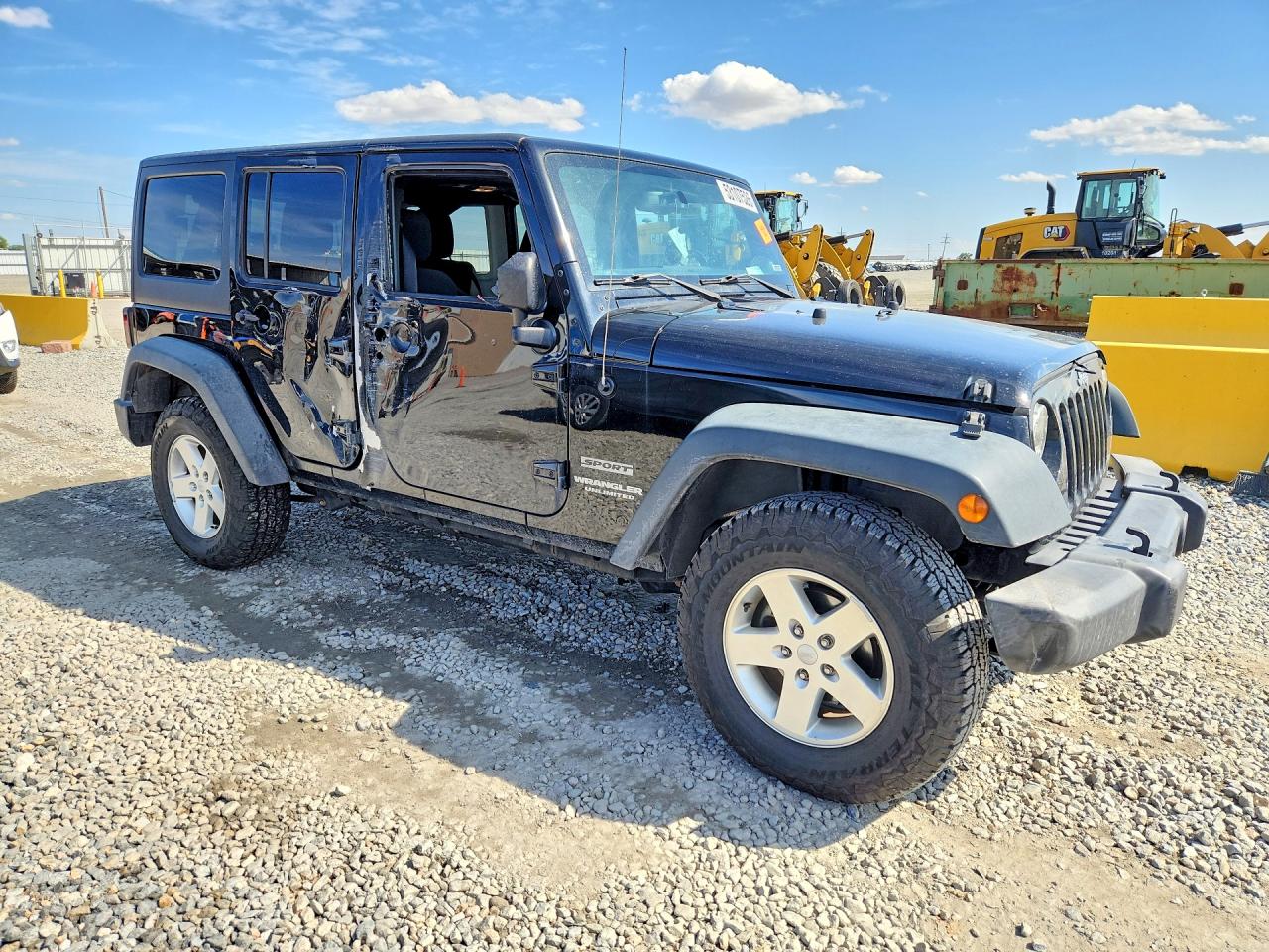 2013 Jeep Wrangler Unlimited Sport Black vin: 1C4BJWDG5DL699890