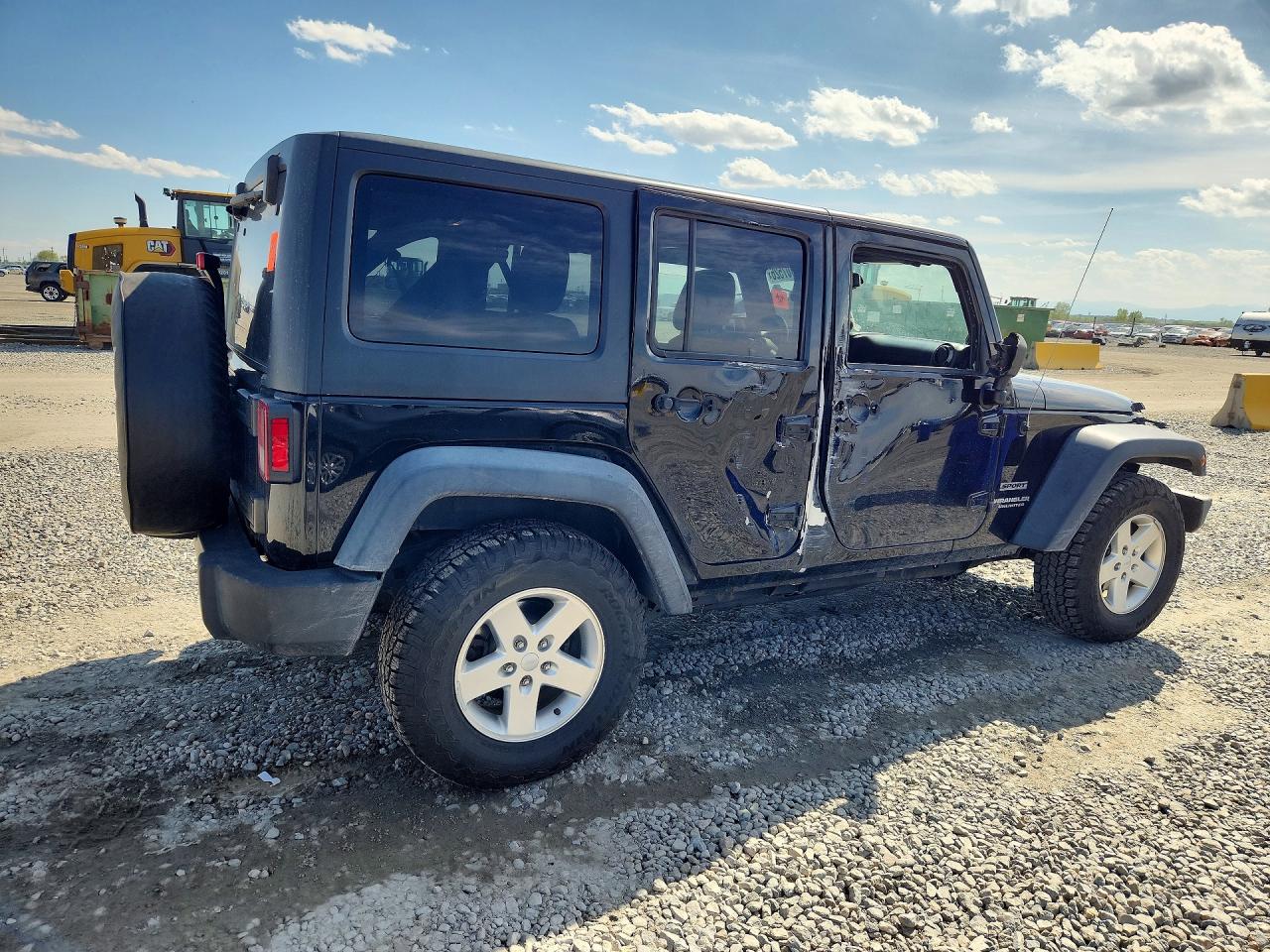 2013 Jeep Wrangler Unlimited Sport Black vin: 1C4BJWDG5DL699890