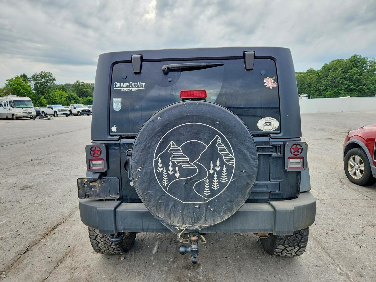 2014 Jeep Wrangler Unlimited Sport Black vin: 1C4BJWDG5EL102691