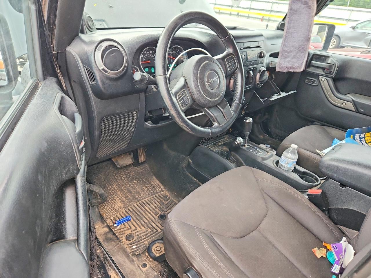 2014 Jeep Wrangler Unlimited Sport Black vin: 1C4BJWDG5EL102691