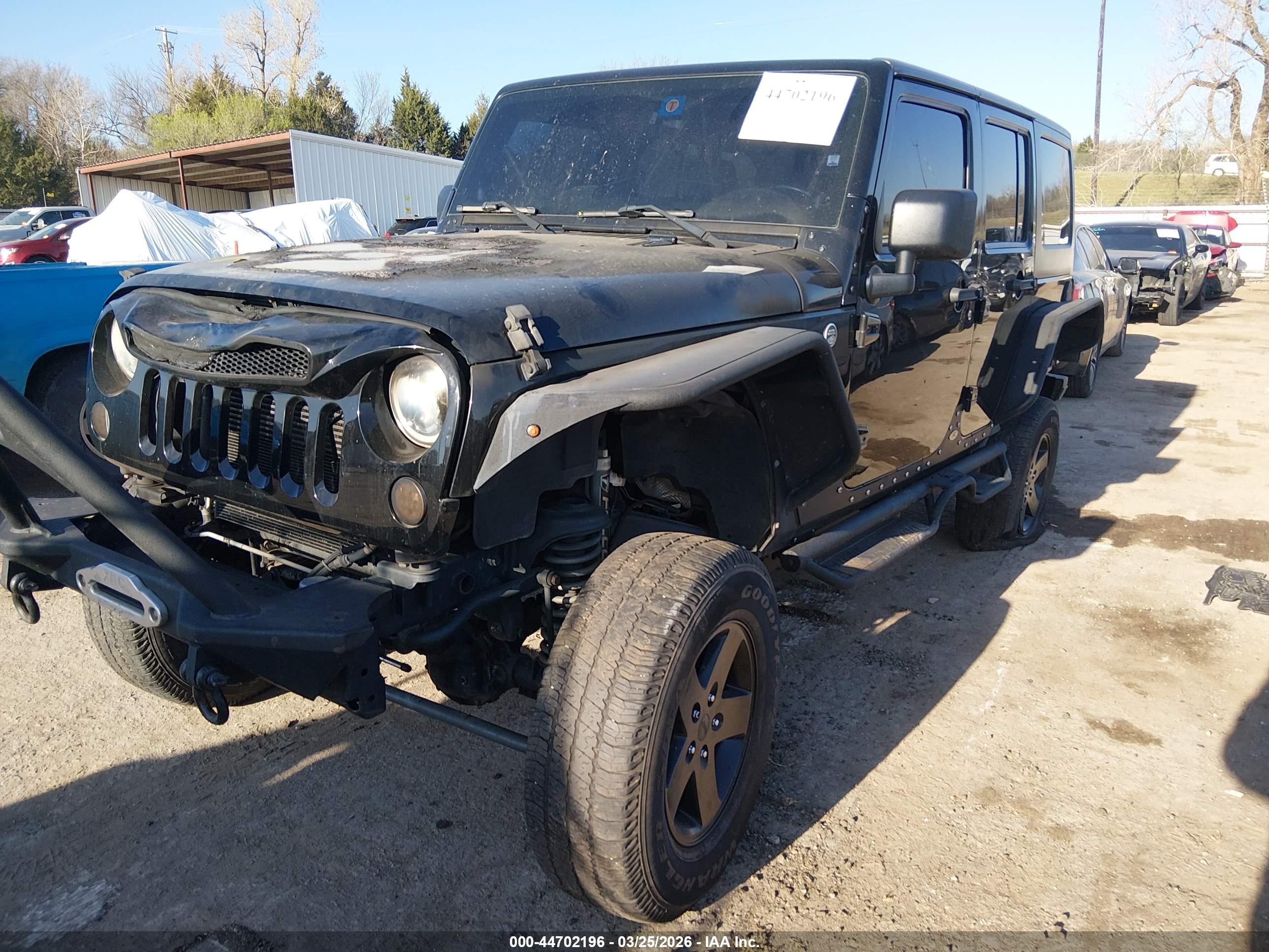 2014 Jeep Wrangler Unlimited Sport Черный vin: 1C4BJWDG5EL156458