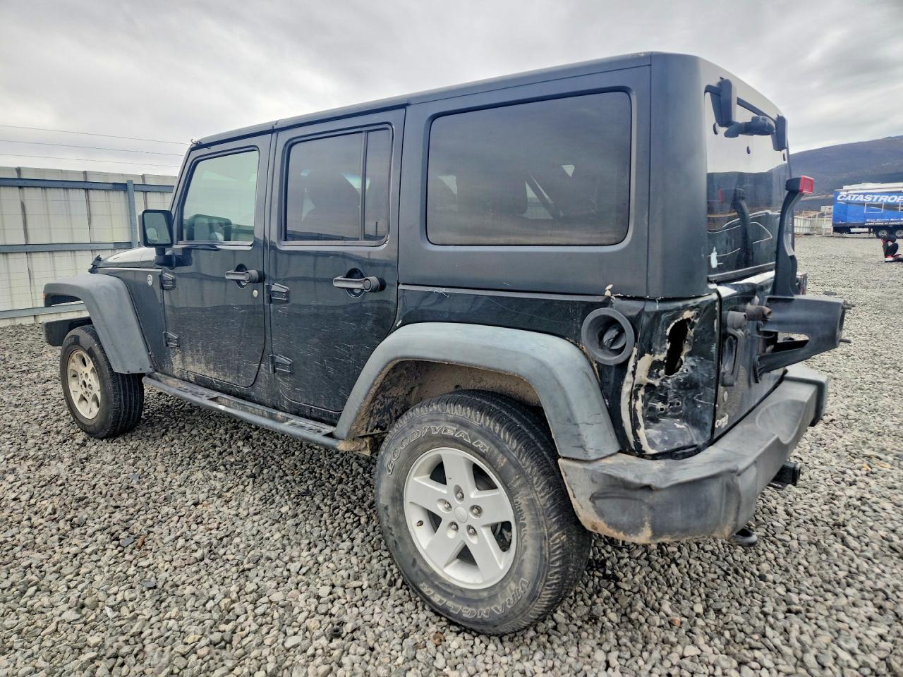 2015 Jeep Wrangler Unlimited Sport Черный vin: 1C4BJWDG5FL581454
