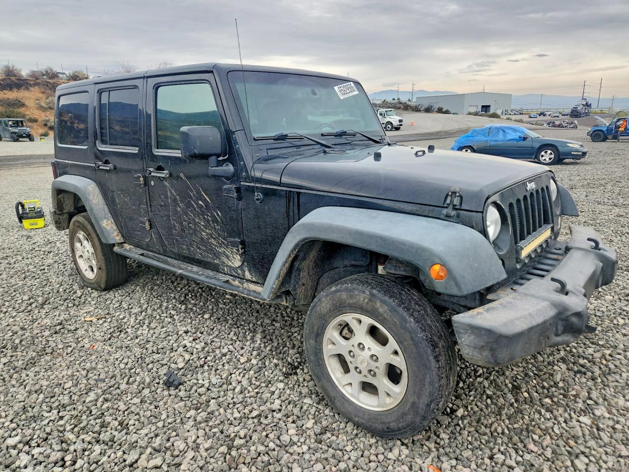 2015 Jeep Wrangler Unlimited Sport Черный vin: 1C4BJWDG5FL581454