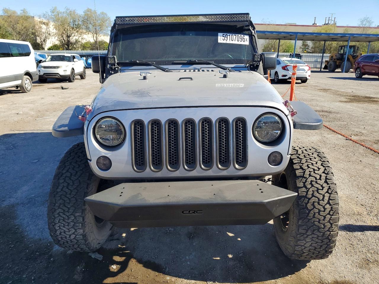 2015 Jeep Wrangler Silver vin: 1C4BJWDG5FL723656