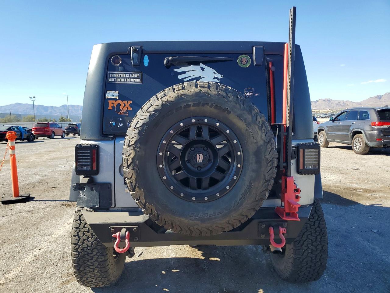 2015 Jeep Wrangler Silver vin: 1C4BJWDG5FL723656