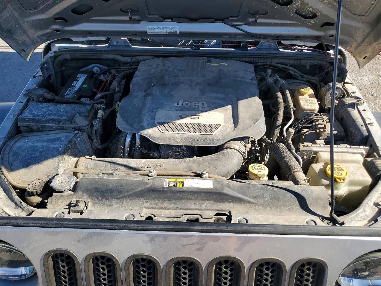 2015 Jeep Wrangler Silver vin: 1C4BJWDG5FL723656